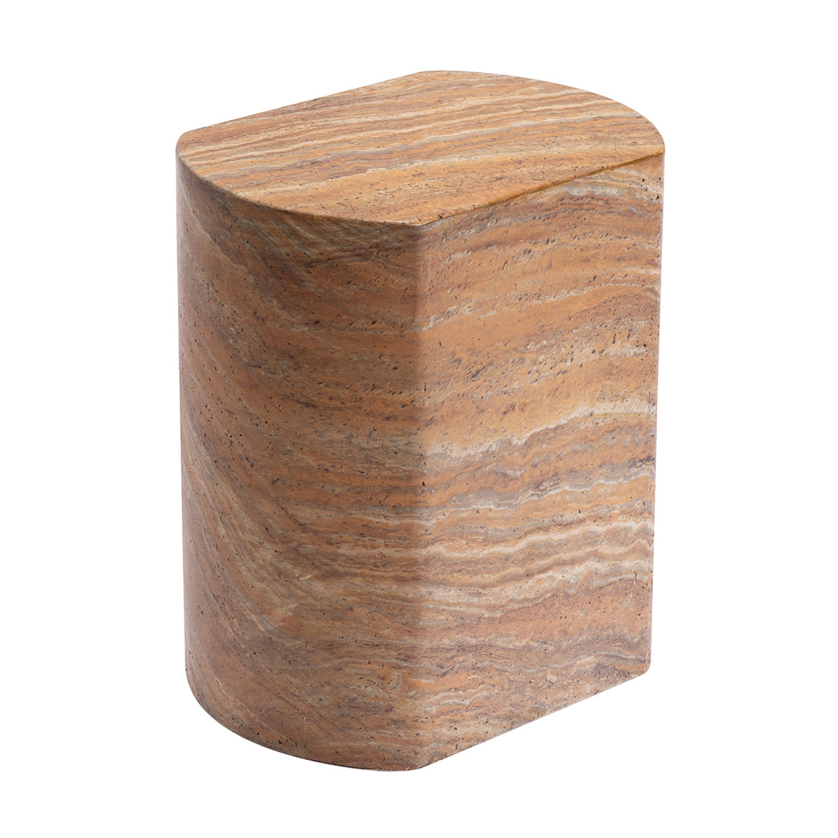 Palermo Side Table (Natural Stone Finish)