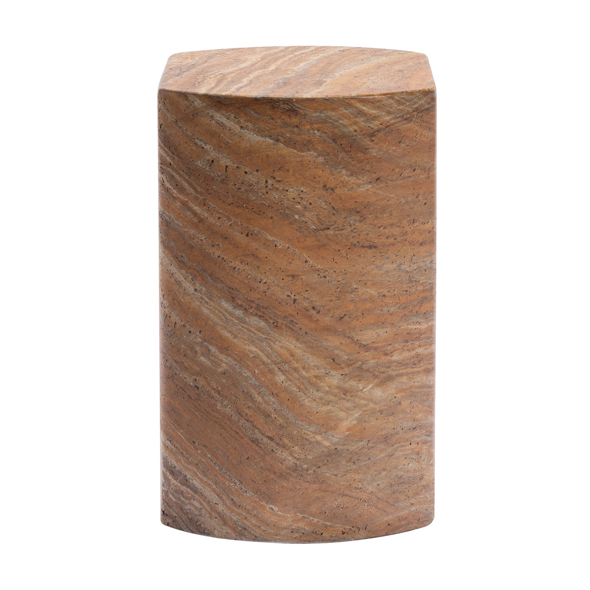 Palermo Side Table (Natural Stone Finish)