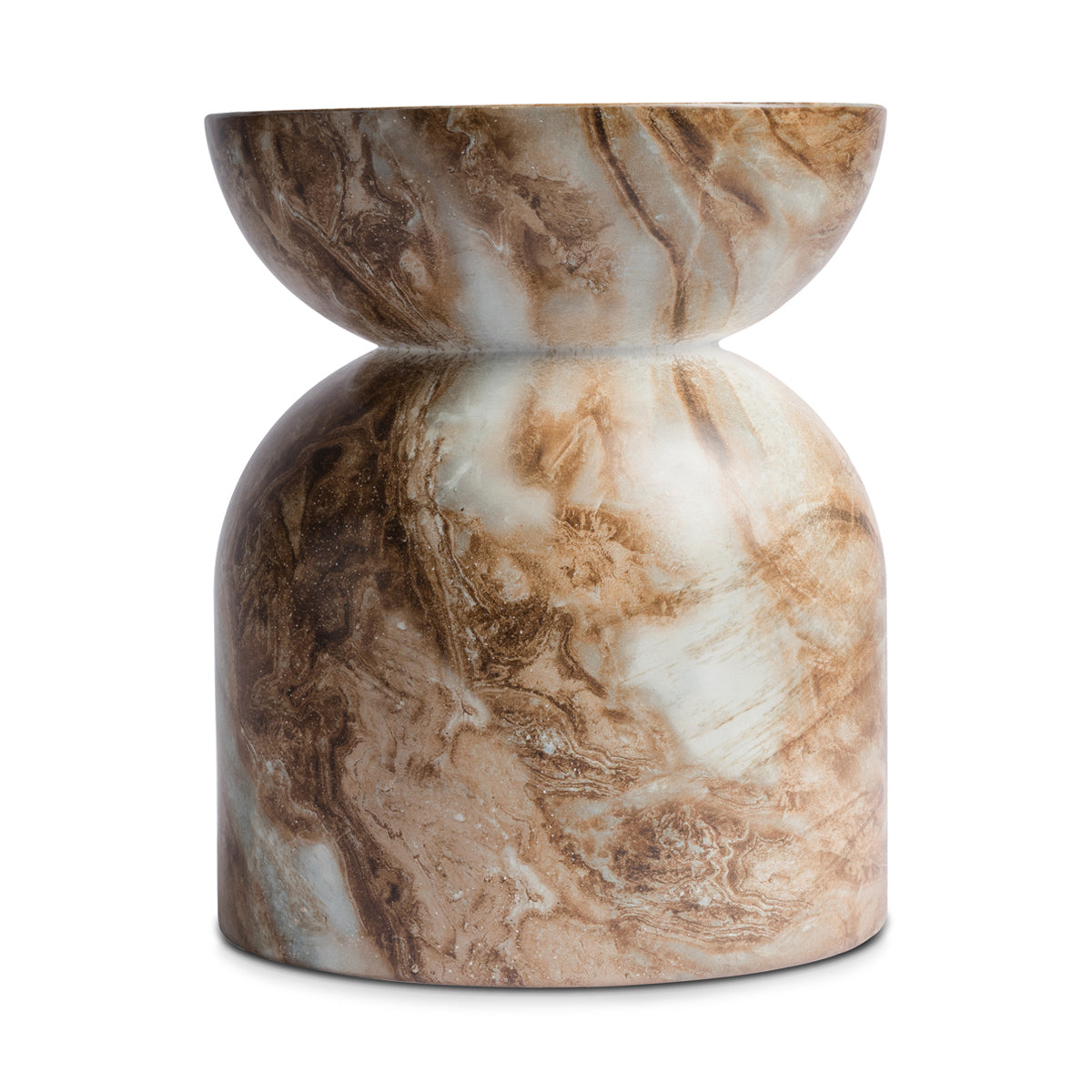 Santino Side Table (Marble Finish)