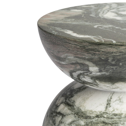 Santino Side Table (Marble Finish)
