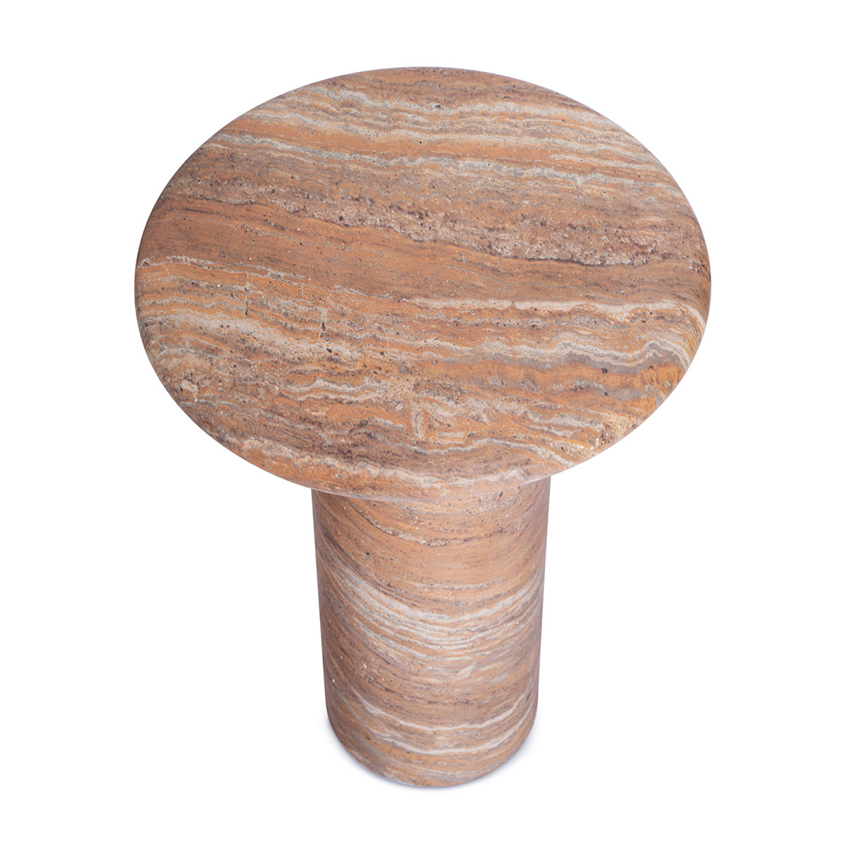 Sofia Side Table (Natural Stone Finish)