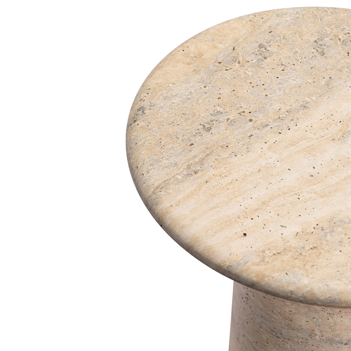 Sofia Side Table (Natural Stone Finish)