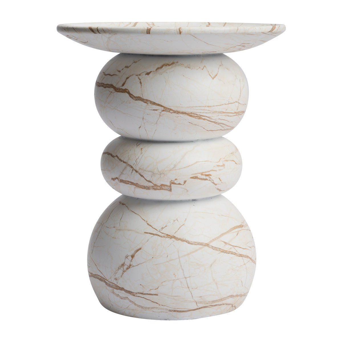 Sorrento Side Table (Marble Finish)