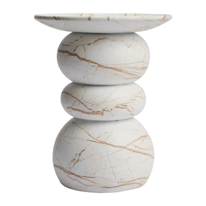 Sorrento Side Table (Marble Finish)