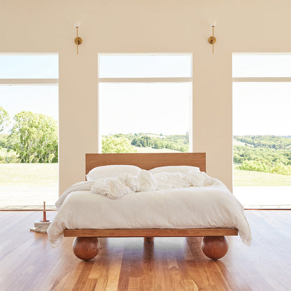 Yoko King Bed (Oak Natural)
