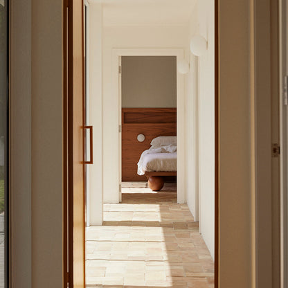 Yoko King Bed (Walnut Natural)