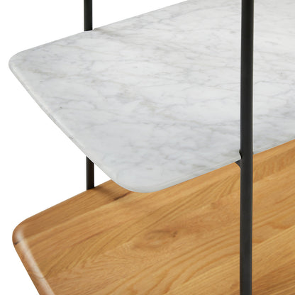 Pierro Marble Shelving Unit