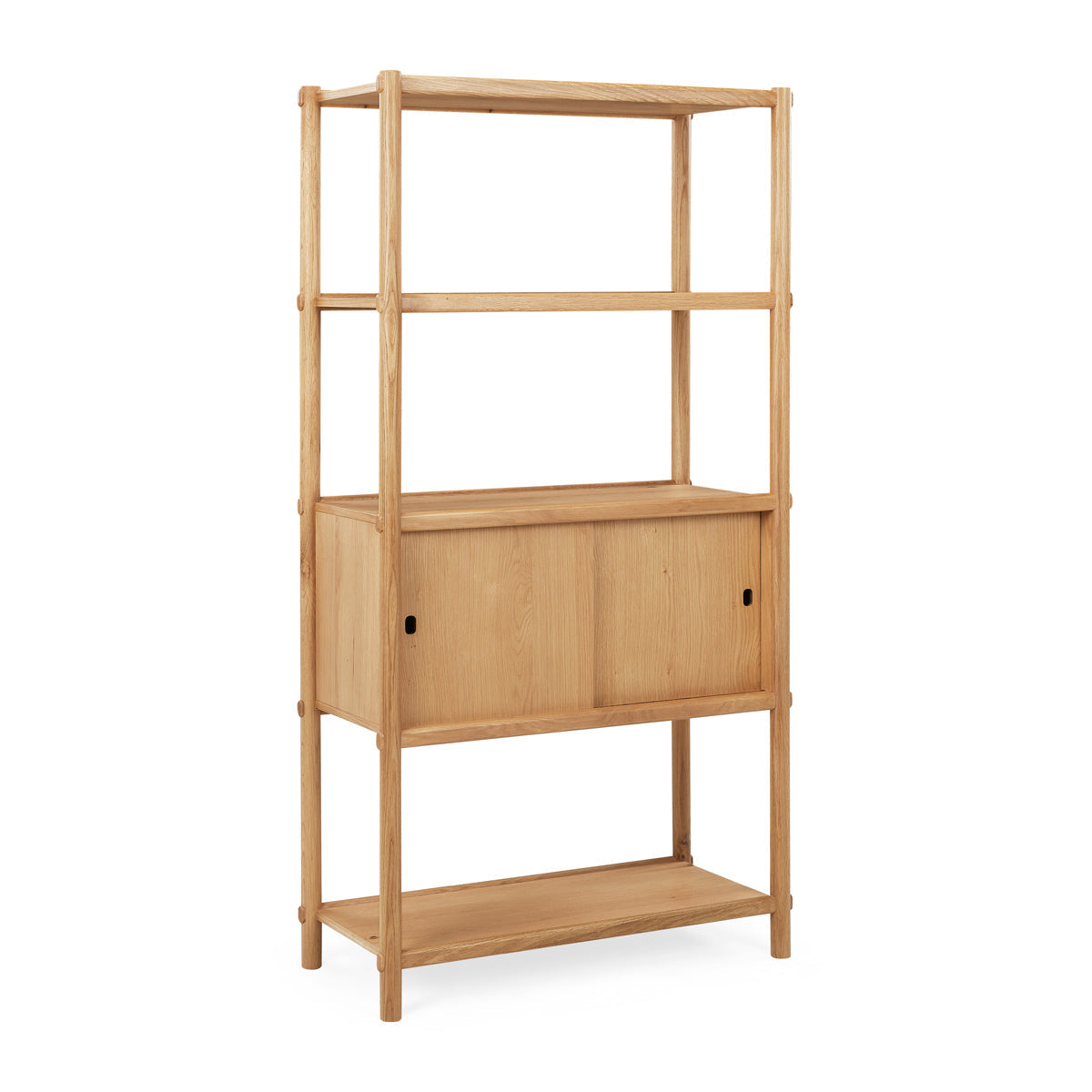 Santino Timber Shelving Unit