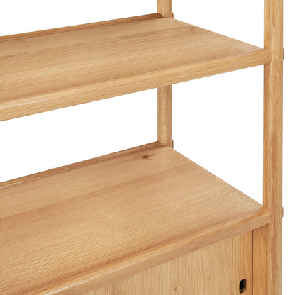 Santino Timber Shelving Unit