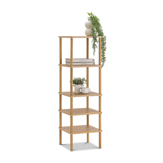 Ollie 5 Tier Tall Display Shelving Unit