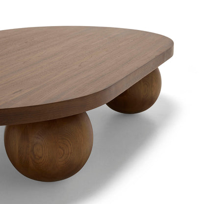 Yoko Capsule Coffee Table (Walnut Natural)