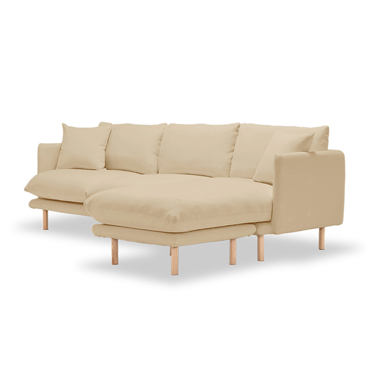 Zephyr 3.5 Seater Sofa & Flip Chaise (Byron)