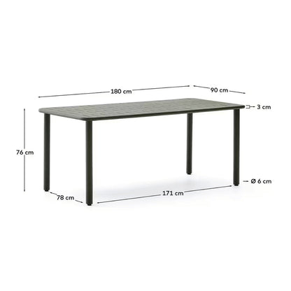 Brai Outdoor Dining Table (180cm)