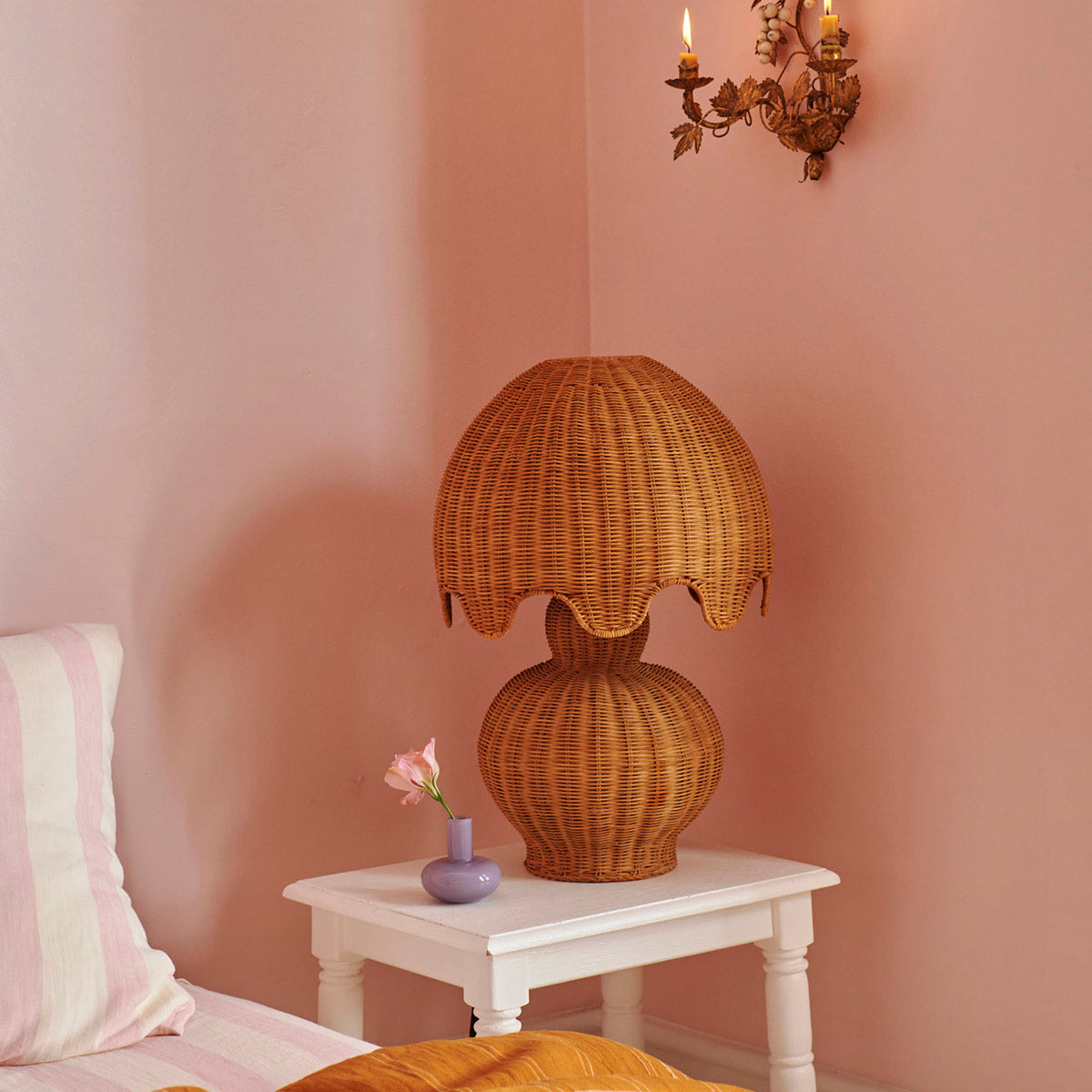 Genie Rattan Lamp