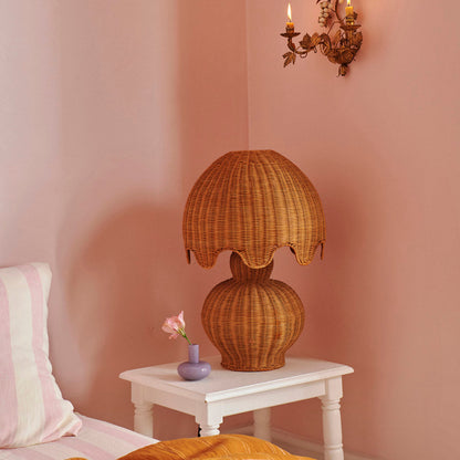 Genie Rattan Lamp