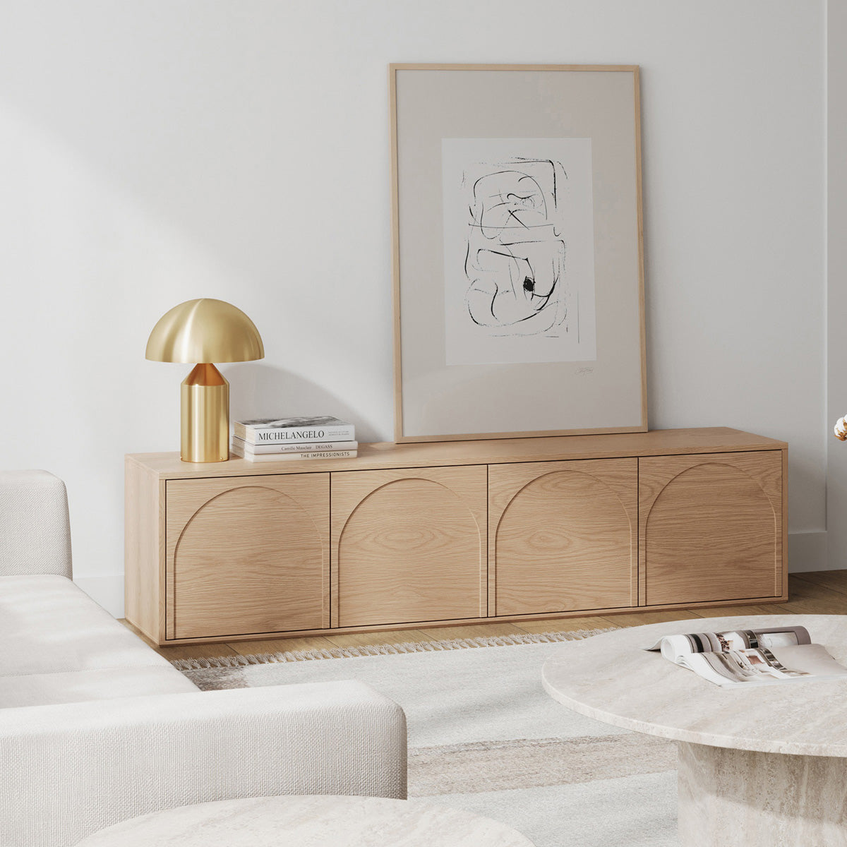 Aurora 4 Door TV Unit