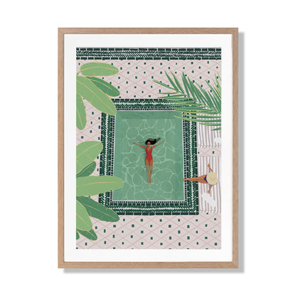 Carefree Callie Portrait Art Print