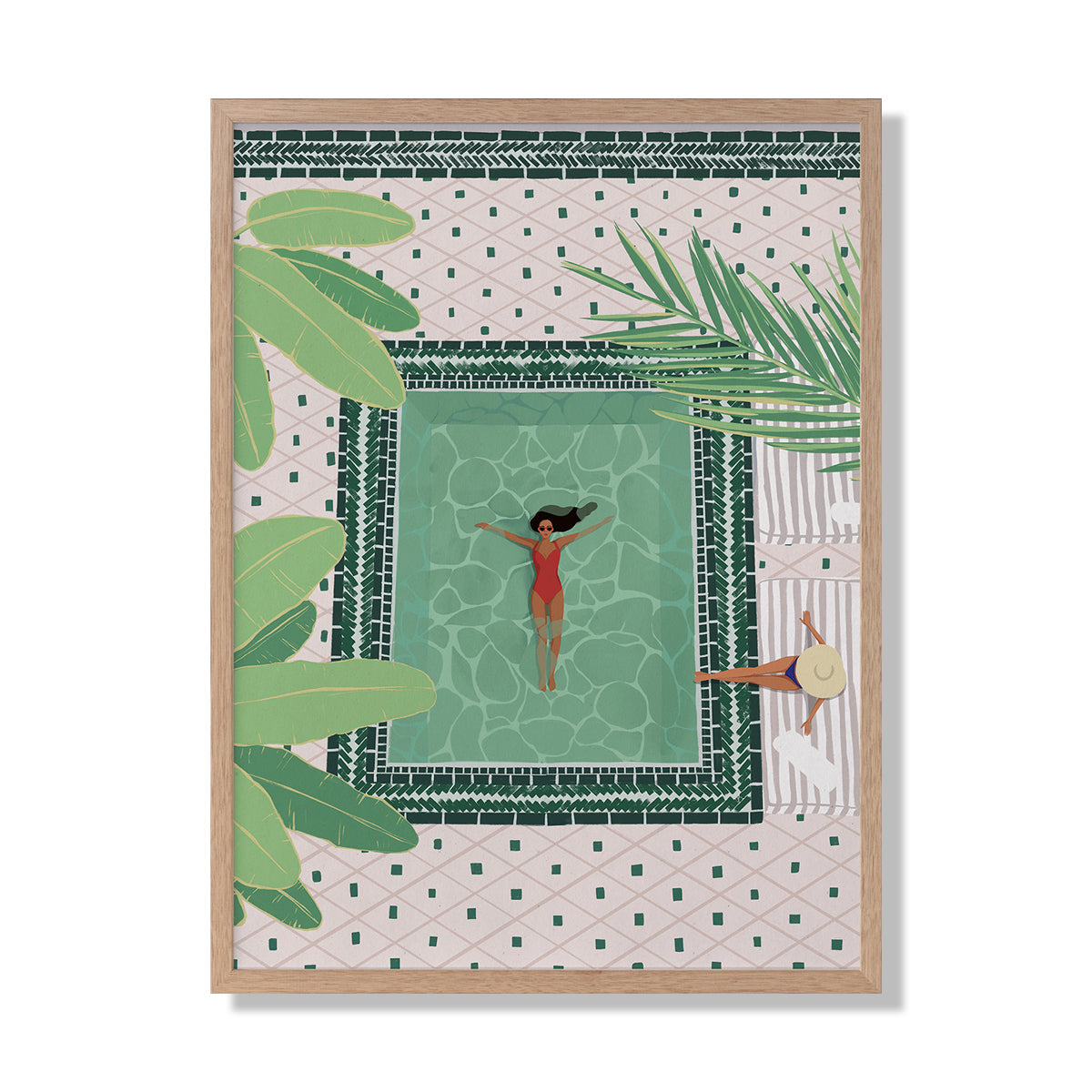 Carefree Callie Portrait Art Print