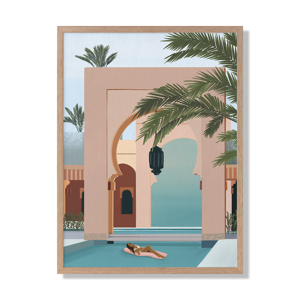 Lilo Lola Portrait Art Print