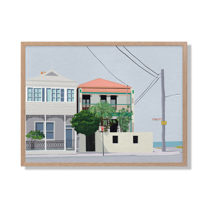 Parnell Place Landscape Art Print