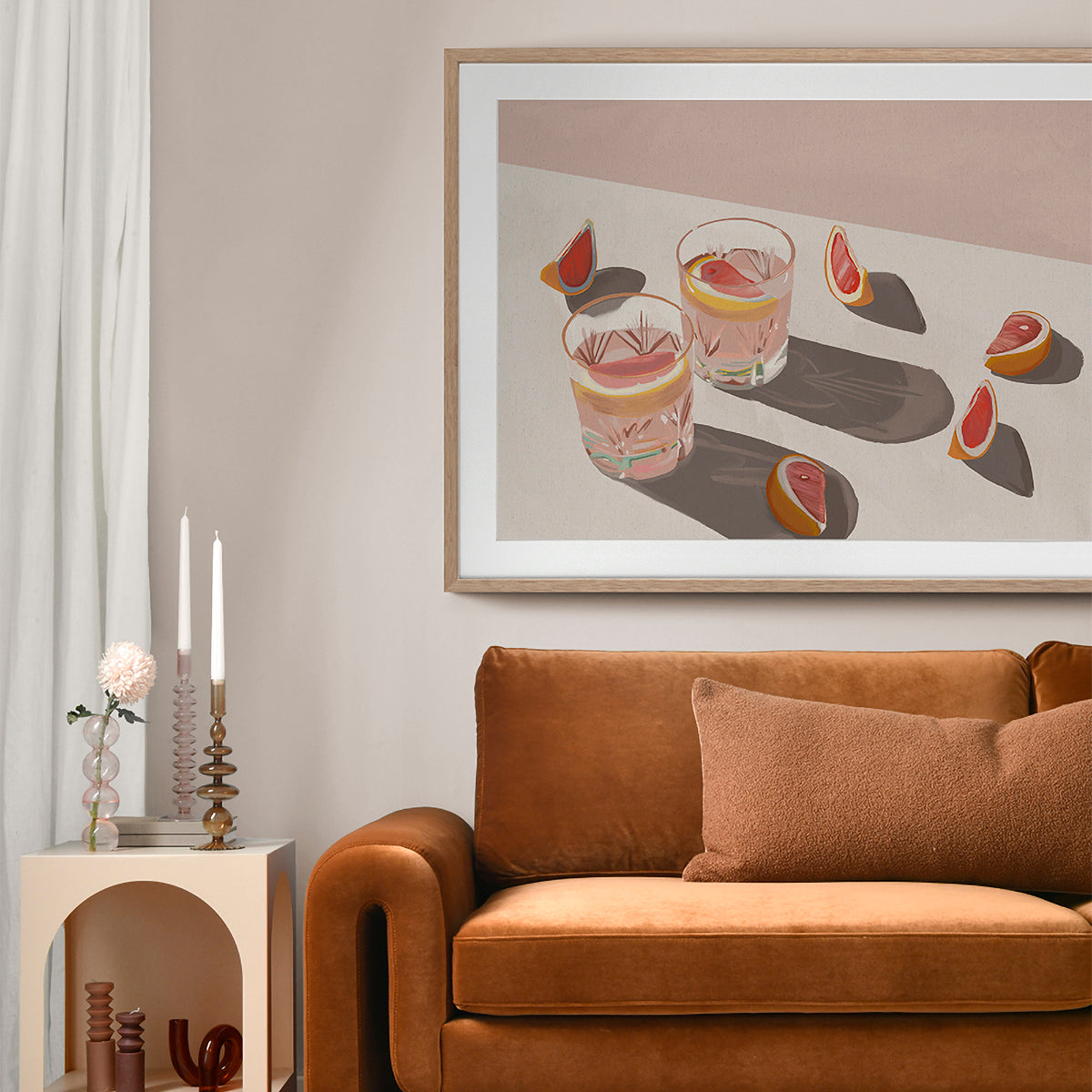 Sweet As Candy Landscape Art Print