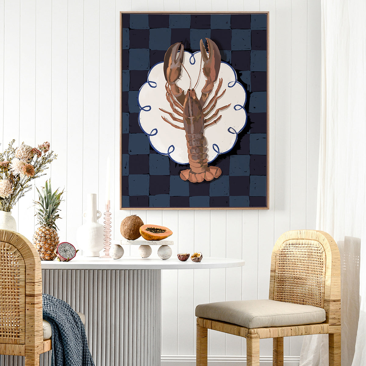 Freshwater Deep Portrait Art Print