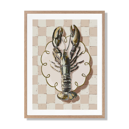 Alfresco Dinner Portrait Art Print