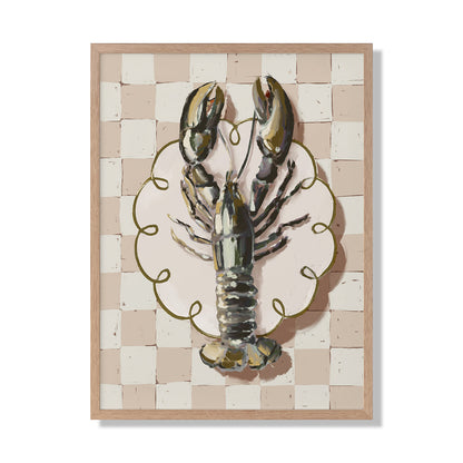 Alfresco Dinner Portrait Art Print