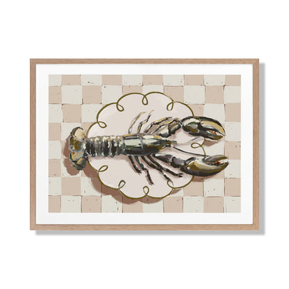 Alfresco Dinner Landscape Art Print