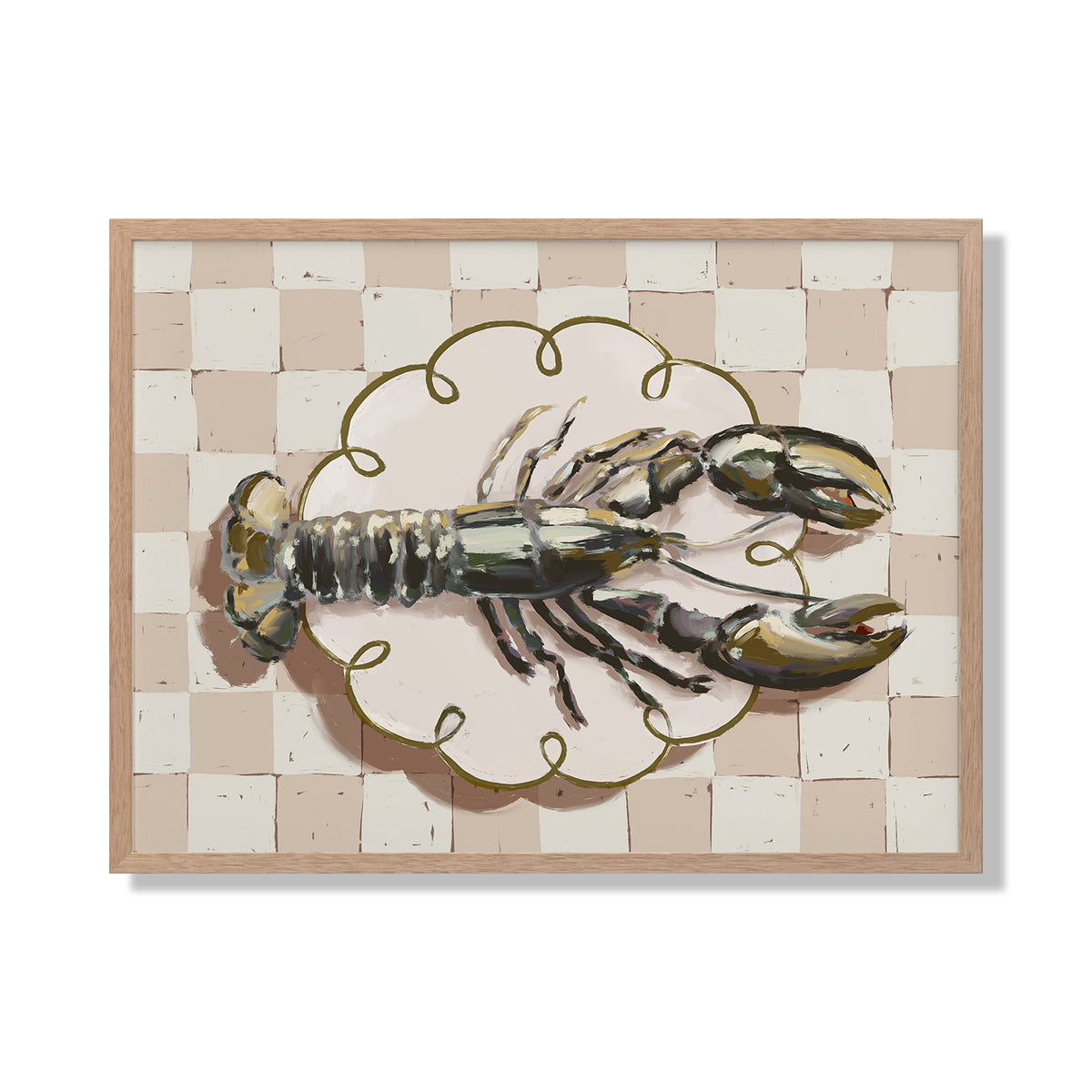 Alfresco Dinner Landscape Art Print