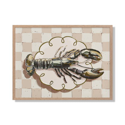 Alfresco Dinner Landscape Art Print