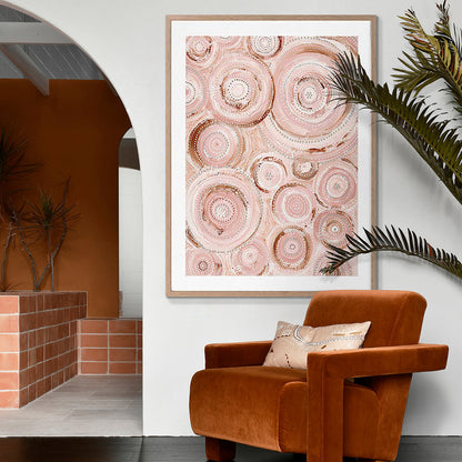 Nirrangi Portrait Art Print