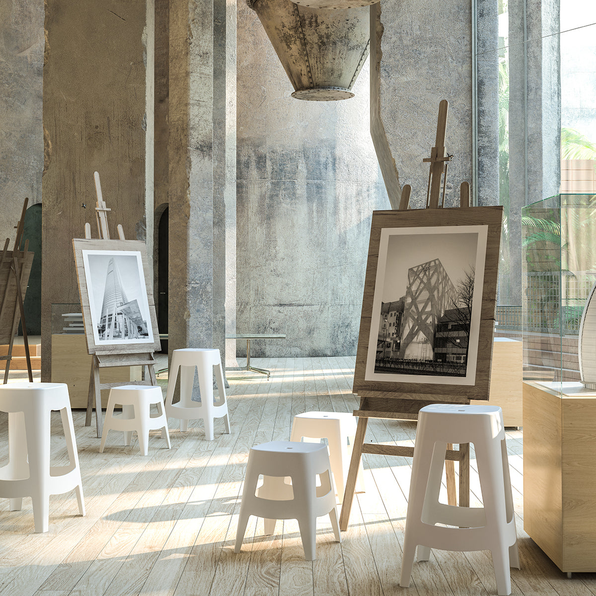 Aero Stacking Bar Stool