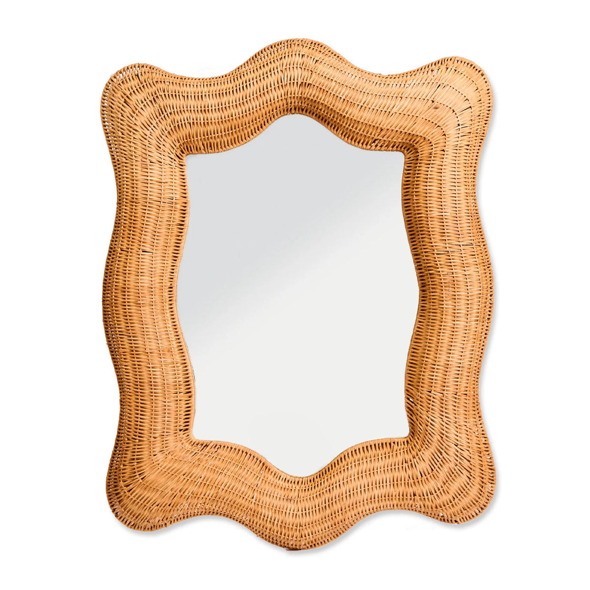 Genie Rattan Mirror