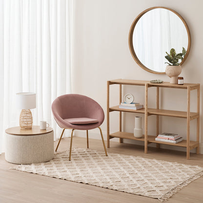 Halo Velvet Lounge Chair