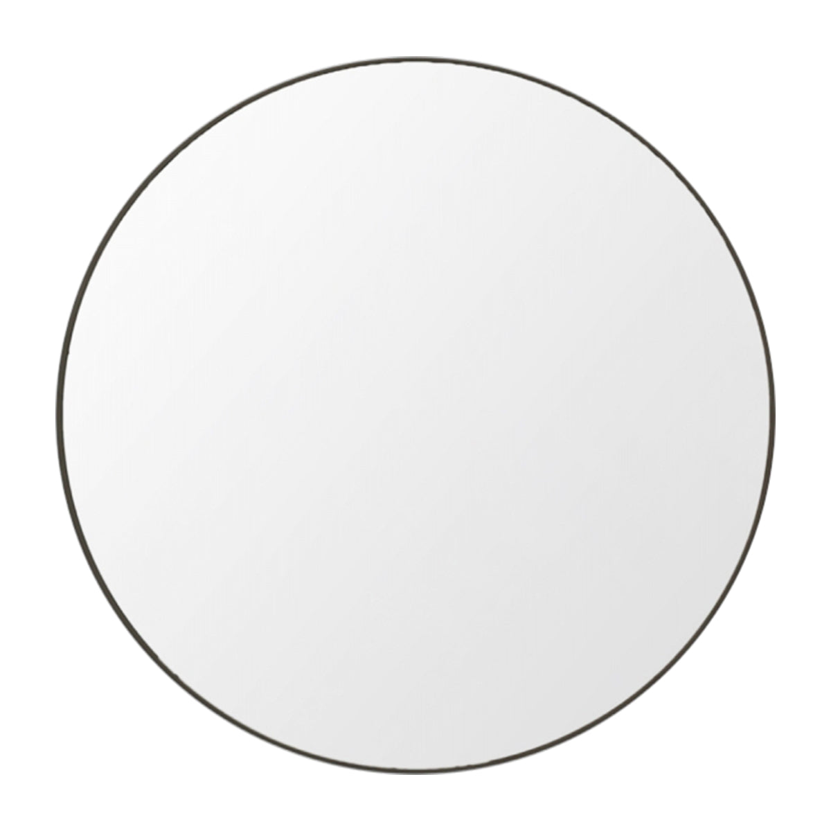 Flynn Round Mirror (Black)