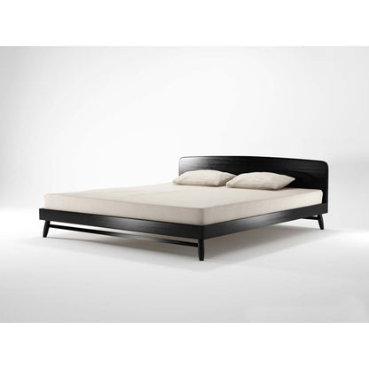 Twist Bed (Oak, Satin Black)