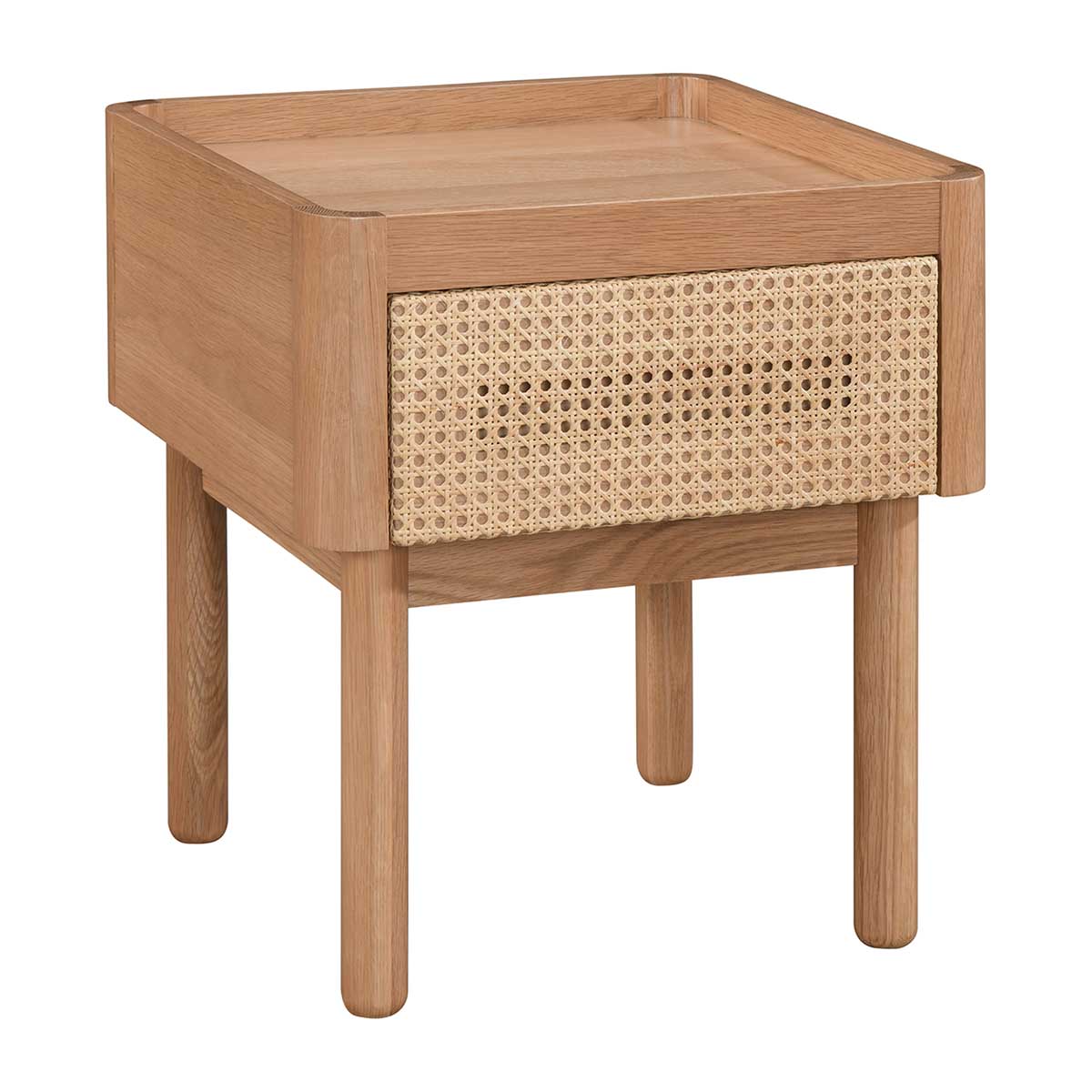 Norah Rattan Bedside Table