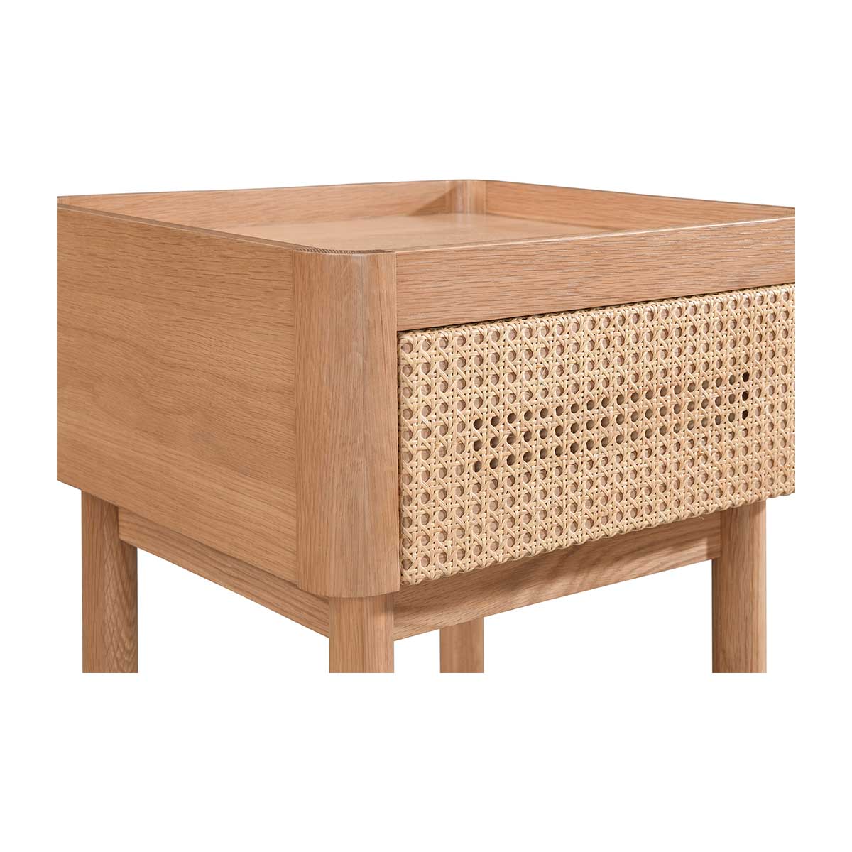 Norah Rattan Bedside Table
