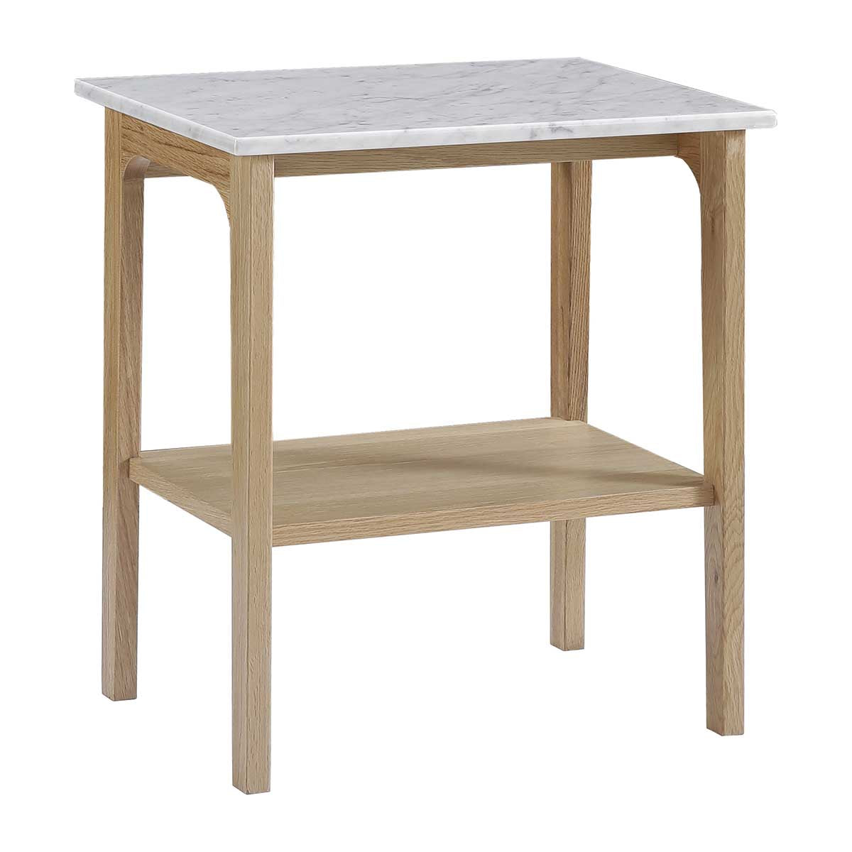 Oia Marble Bedside Table