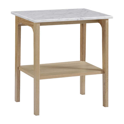 Oia Marble Bedside Table