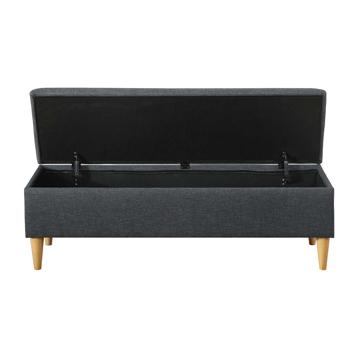 Charlotte Fabric Storage Bench