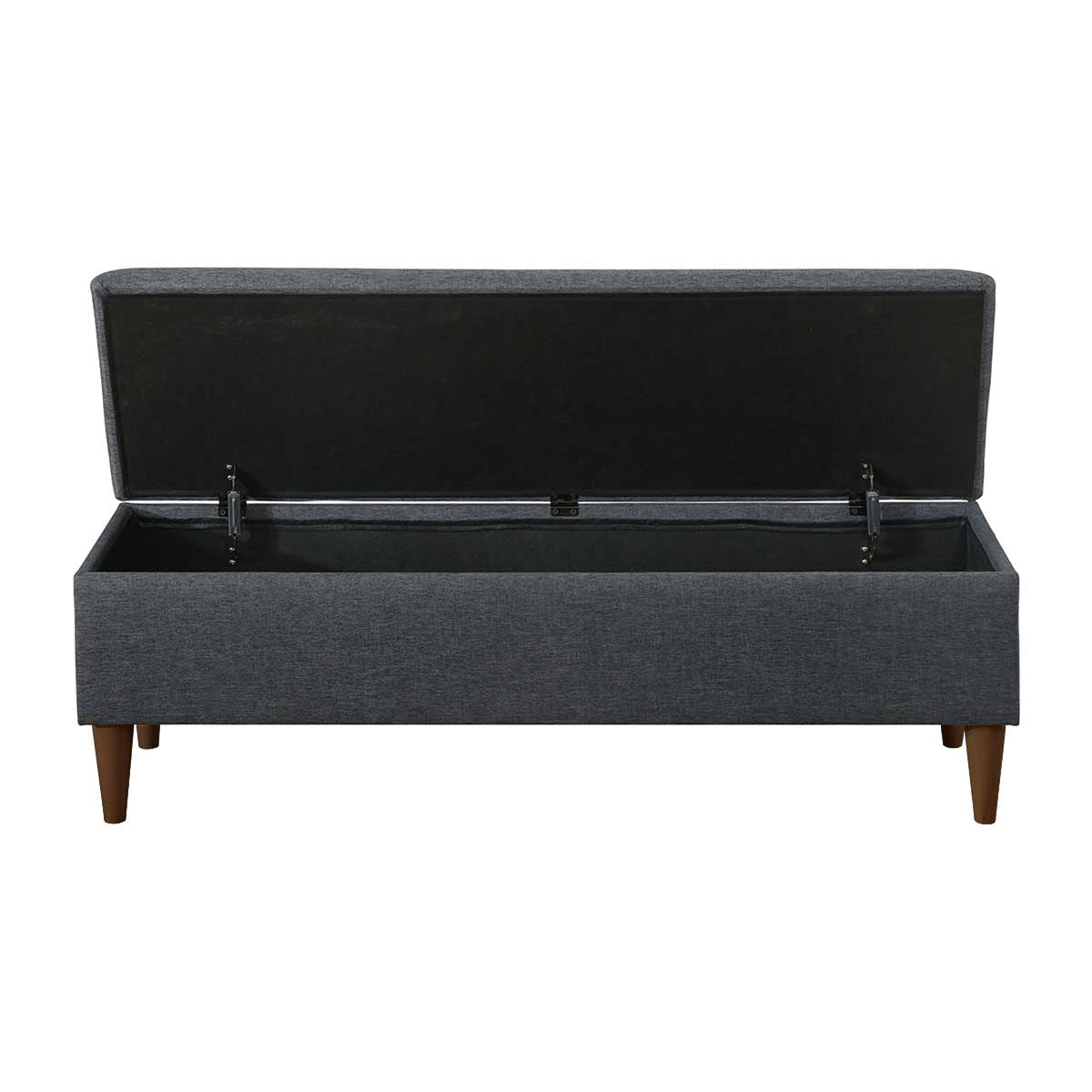 Charlotte Fabric Storage Bench