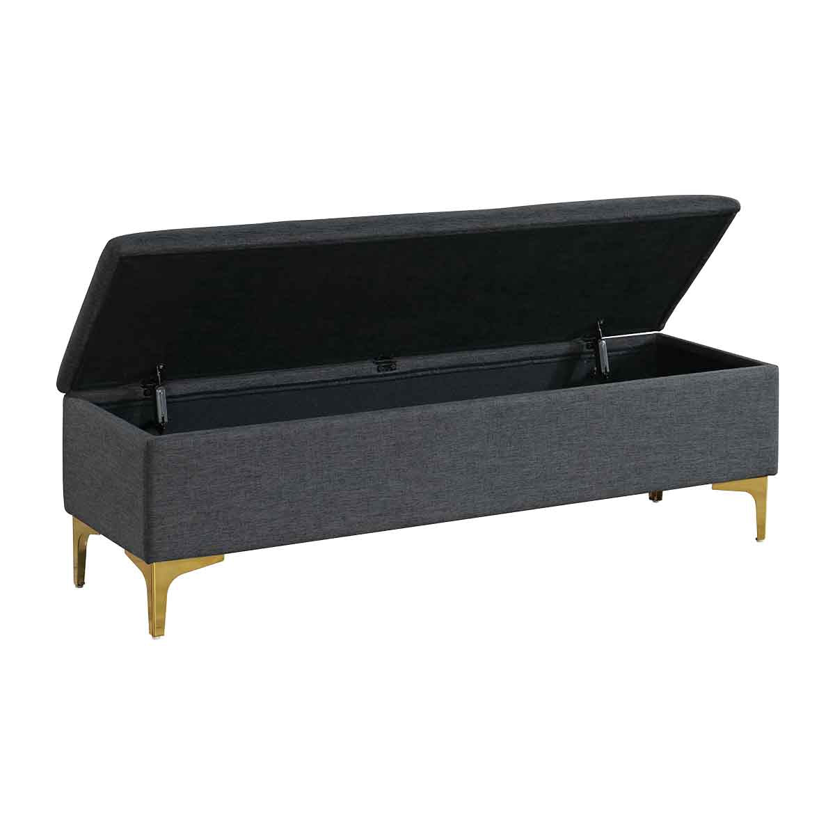 Georgia Fabric Storage Bench