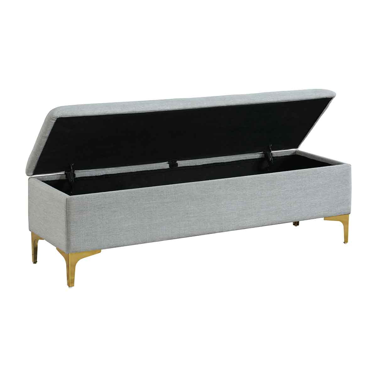 Georgia Fabric Storage Bench