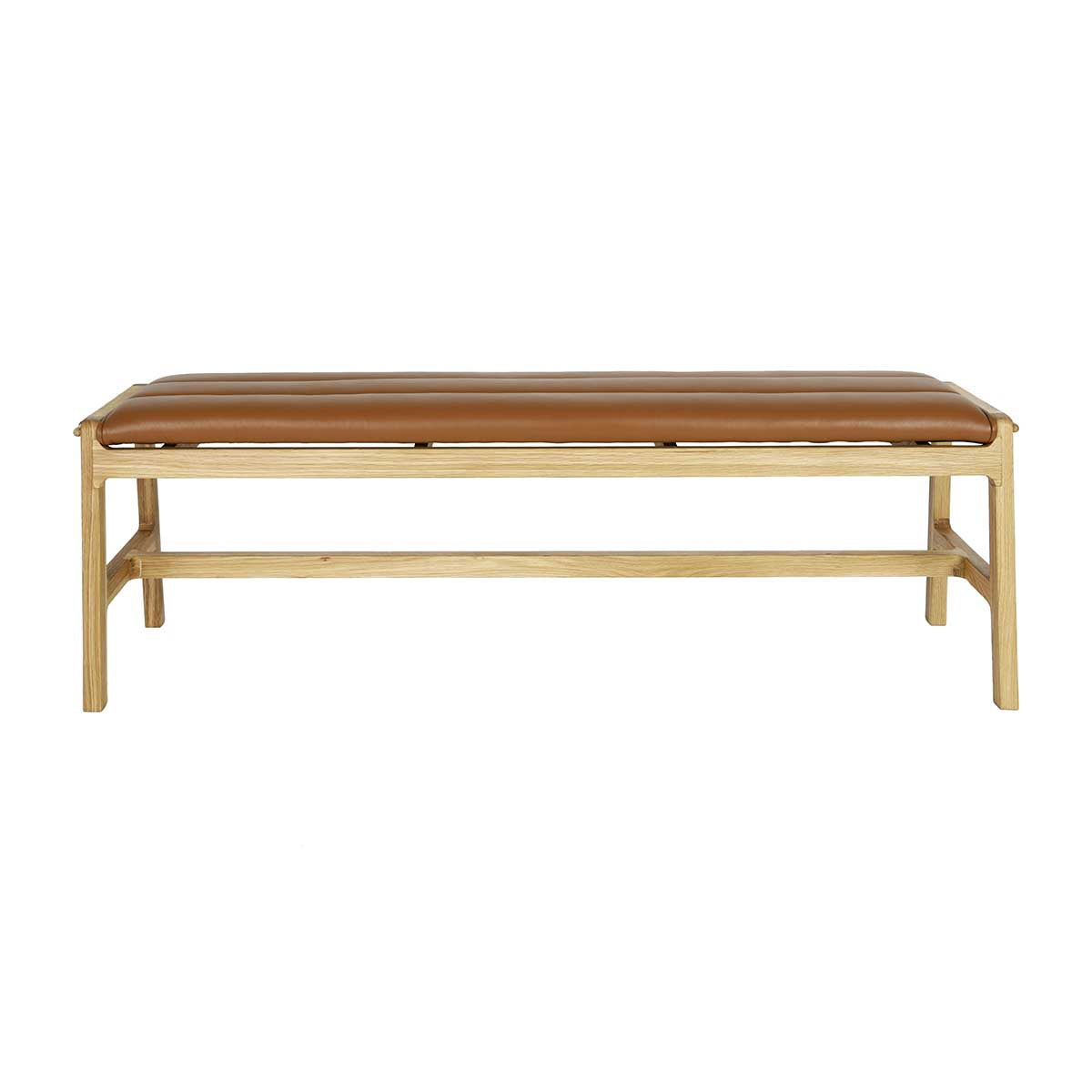 Aura Leather Bench