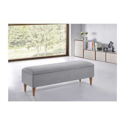 Charlotte Fabric Storage Bench