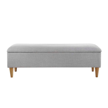 Charlotte Fabric Storage Bench