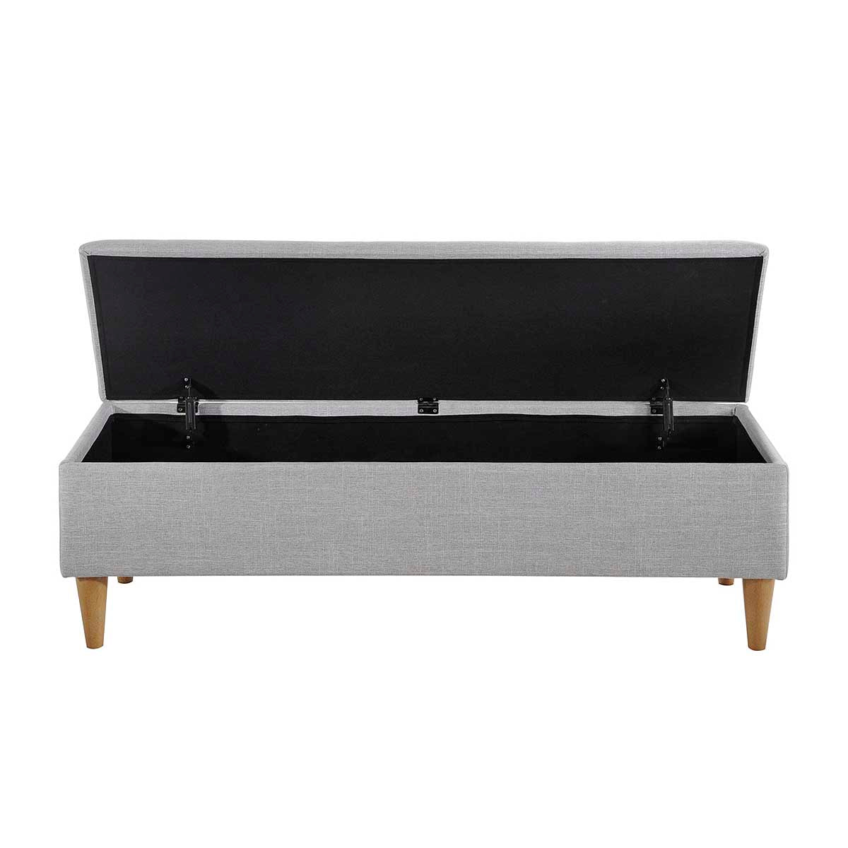 Charlotte Fabric Storage Bench