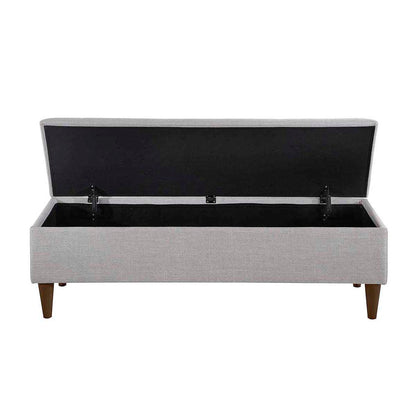 Charlotte Fabric Storage Bench